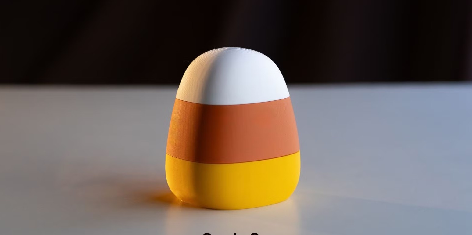 Candy Corn Container w/ Print